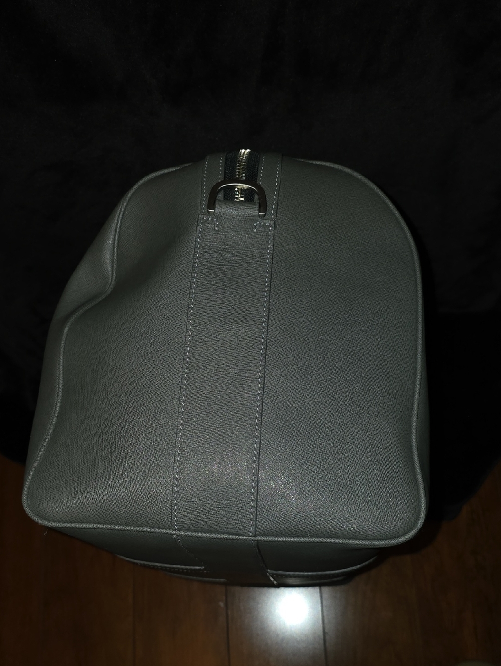 Jack Spade Saffiano Leather Weekender Bag - Picture 6 of 16